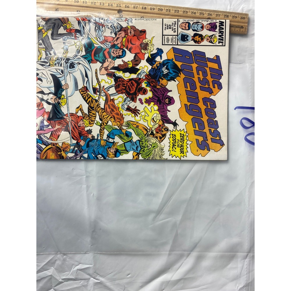 The West Coast Avengers Comic Book Issue 3 1987 Marvel Comics